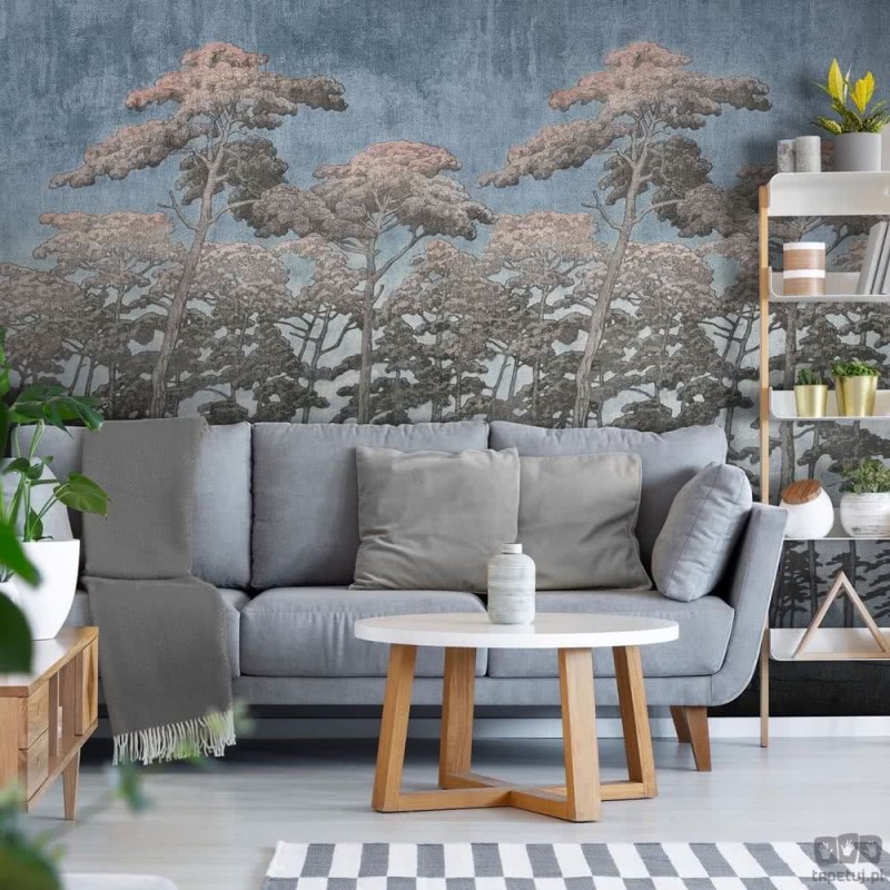 Fototapeta Secret Forest Blue