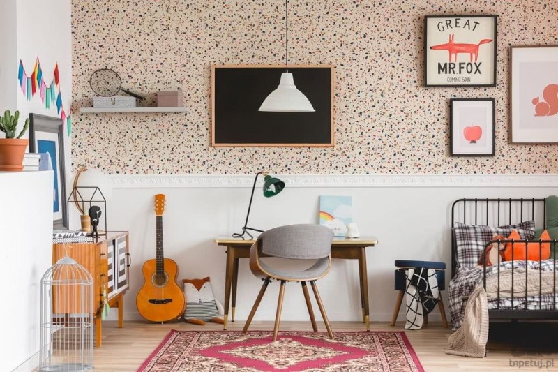 Fototapeta Terrazzo Pink