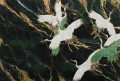 Fototapeta Emerald Tsuru