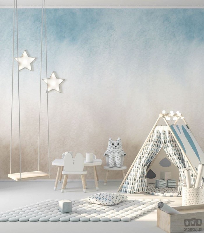 Fototapeta Ombre beige&blue