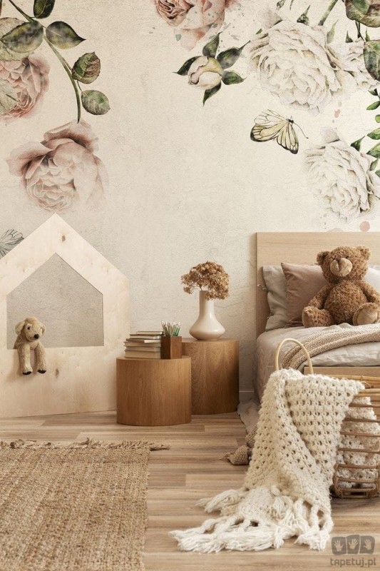 Fototapeta Rose Dream white