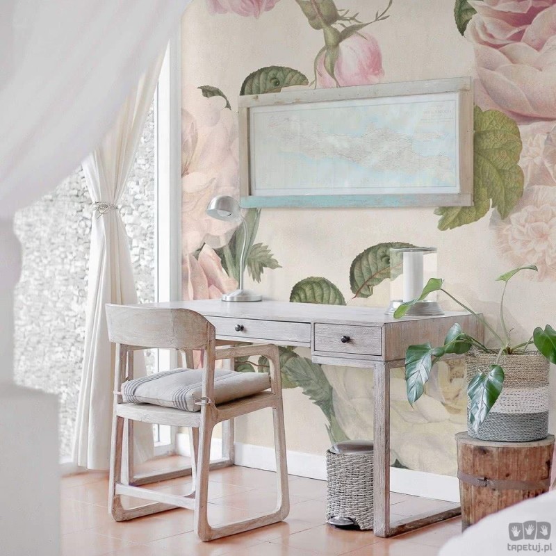 Fototapeta Roses cream