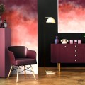 Fototapeta Watercolor Ombre Red
