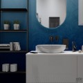 Fototapeta Blue Ombre Flower