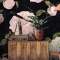 Fototapeta Roses dark blue