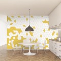 Fototapeta Shapes Fusion miodowy