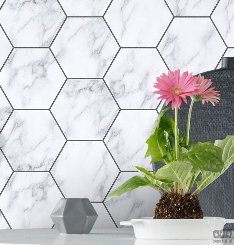 Fototapeta Marble Hex