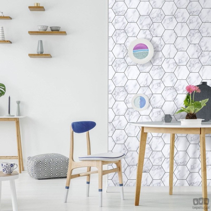 Fototapeta Marble Hex