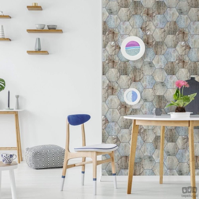 Fototapeta Stone Hex