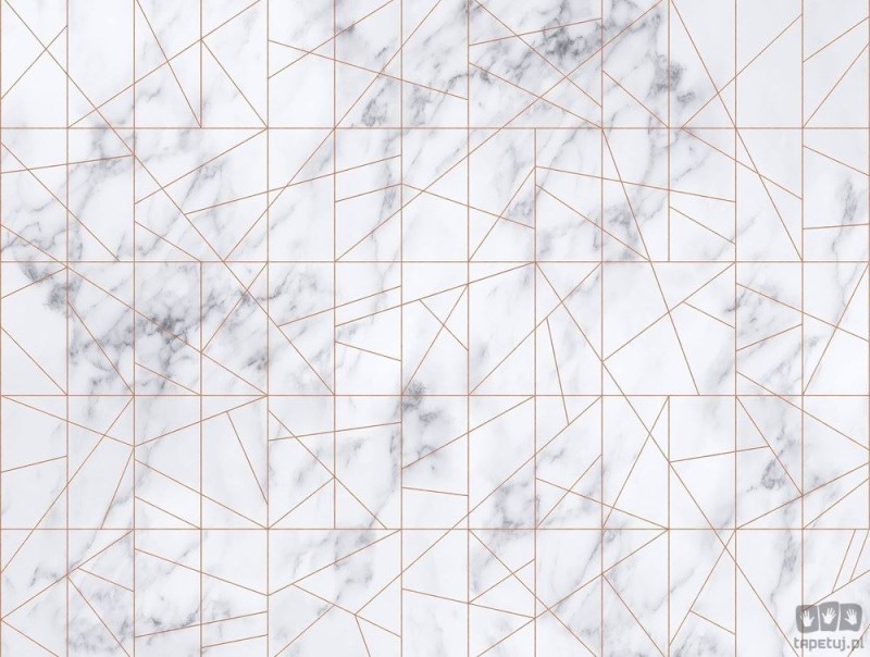Fototapeta Marble Veins Rosegold