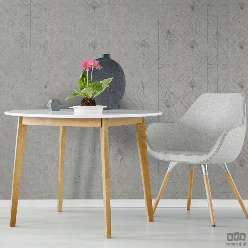 Fototapeta Concrete Fan Grey
