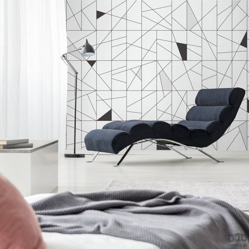 Fototapeta Cant Fusion grey and black