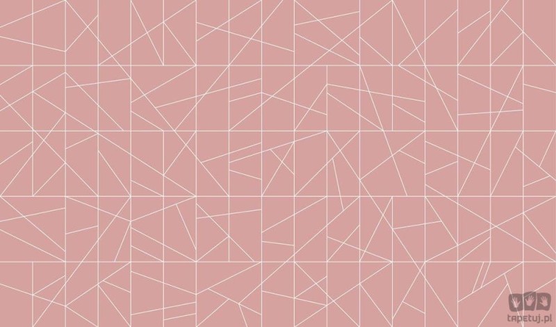 Fototapeta Cant fusion dirty pink&white