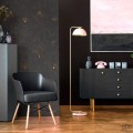Fototapeta Fan Black&Gold