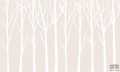 Fototapeta Bare Trees kawowy