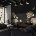 Fototapeta Rose Dream black