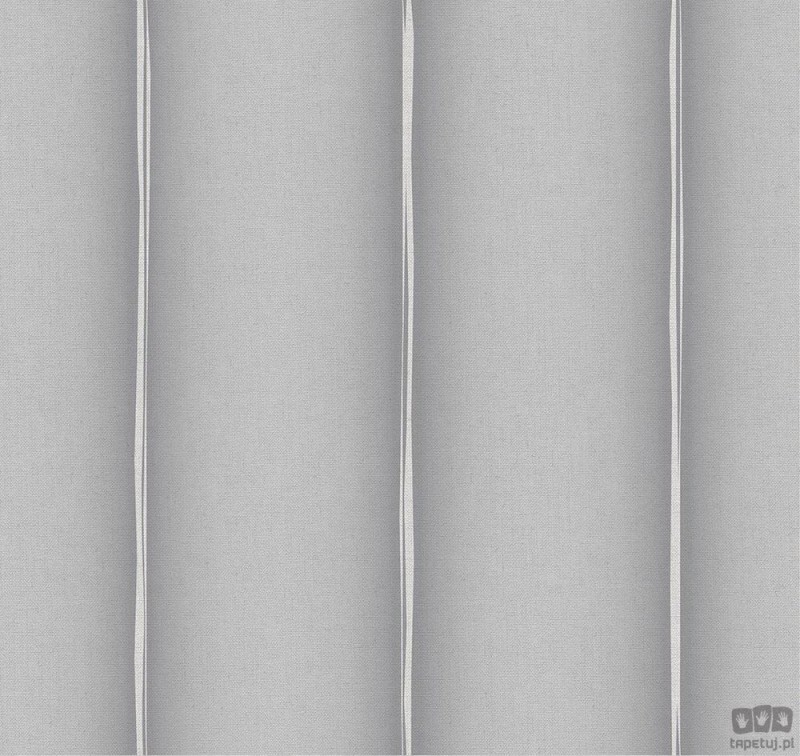 Jasno-szara tapeta na flizelinie pasy ICH Wallpaper Deco Stripes
