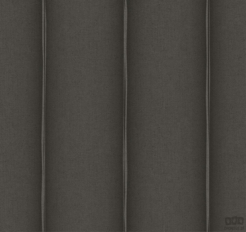Czarna tapeta na flizelinie pasy ICH Wallpaper Deco Stripes