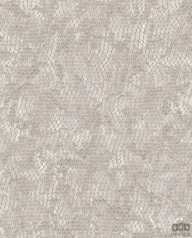 Tapeta w odcieniach taupe z motywem skóry
