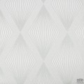 Szaro-srebrna tapeta w geometryczny wzór