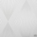 Szaro-srebrna tapeta w geometryczny wzór