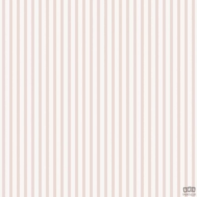 Tapeta ścienna ICH Wallpaper Noa na flizelinie paski pionowe biało-różowa
