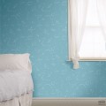 Niebieska tapeta papierowa konstelacje ICH Wallpaper Oh La La