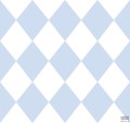Tapeta papierowa romby ICH Wallpaper oh La La niebieska