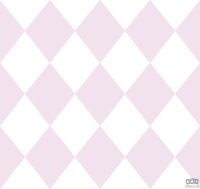 Tapeta papierowa romby ICH Wallpaper oh La La różowa