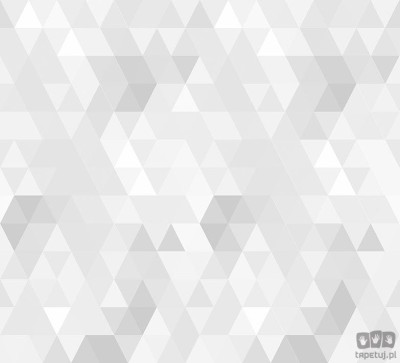 Tapeta dziecięca na flizelinie ICH Wallpaper Sambori trójkąty szaro-biała