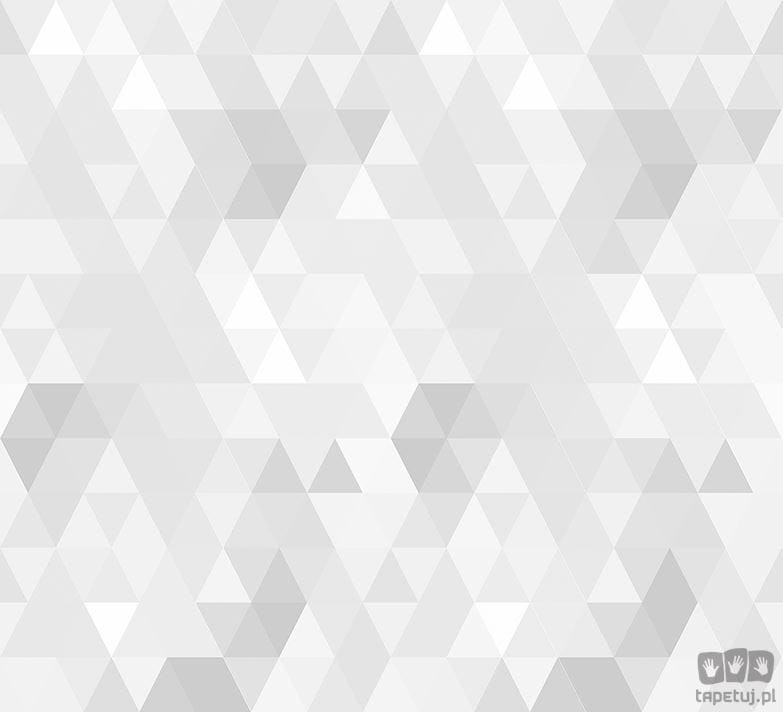 Tapeta dziecięca na flizelinie ICH Wallpaper Sambori trójkąty szaro-biała