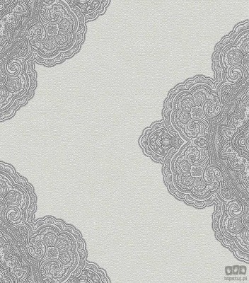 Tapeta na flizelinie ICH Wallpaper Modish w odcieniach bieli i szarości
