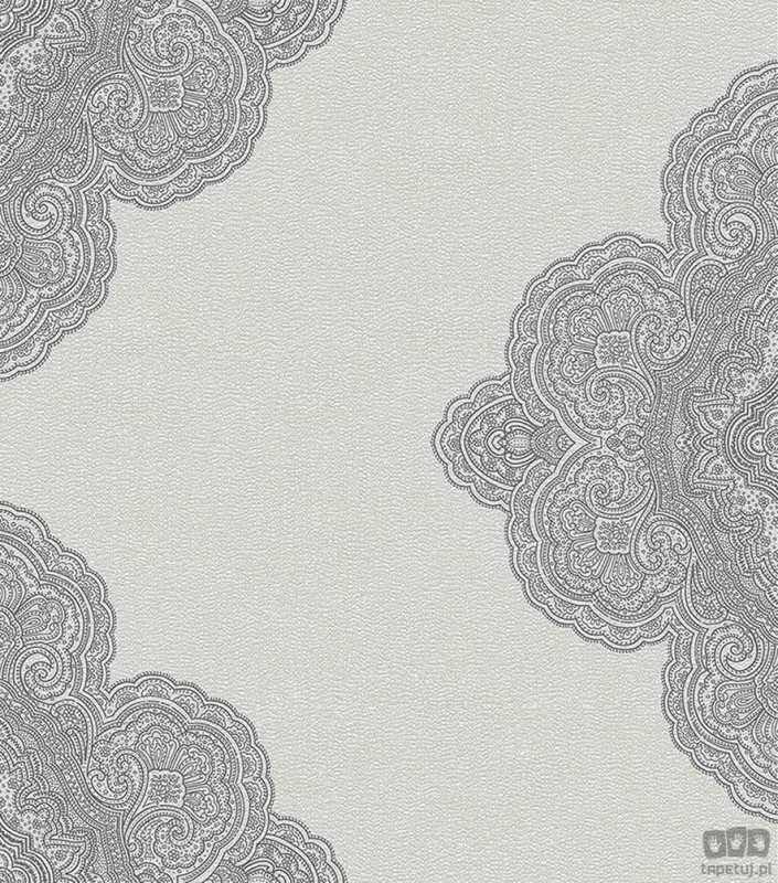 Tapeta na flizelinie ICH Wallpaper Modish w odcieniach bieli i szarości