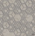Tapeta na flizelinie ICH Wallpaper Modish z geometrycznym motywem w odcieniach szarości i srebra