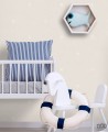 Dziecięca tapeta papierowa ICH Wallpaper Lullaby motyw żeglarski szara
