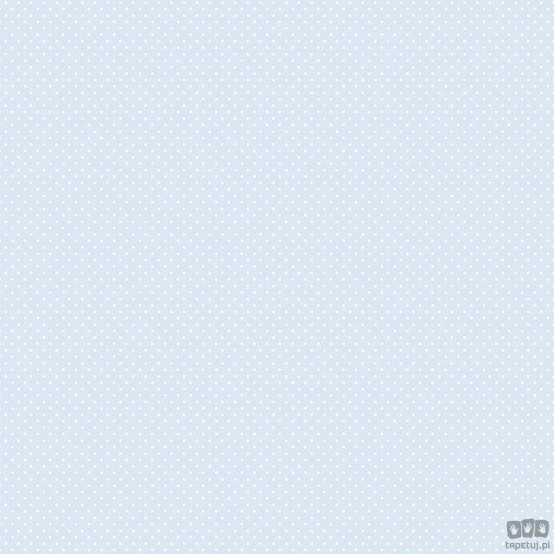 Dziecięca tapeta papierowa ICH Wallpaper Lullaby kropki niebieska