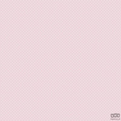 Dziecięca tapeta papierowa ICH Wallpaper Lullaby kropki różowa