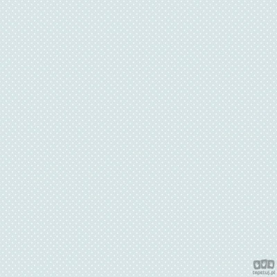 Dziecięca tapeta papierowa ICH Wallpaper Lullaby kropki turkusowa