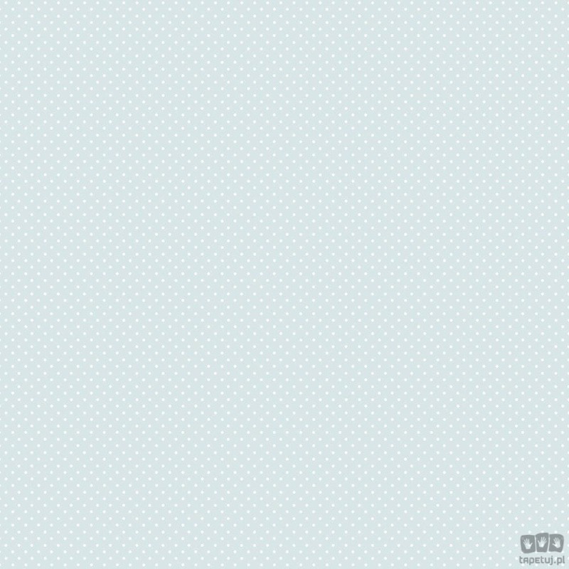 Dziecięca tapeta papierowa ICH Wallpaper Lullaby kropki turkusowa