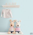 Dziecięca tapeta papierowa ICH Wallpaper Lullaby kropki turkusowa