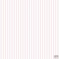 Tapeta dziecięca ICH Wallpaper Lullaby papierowa pionowe paski biało-różowe