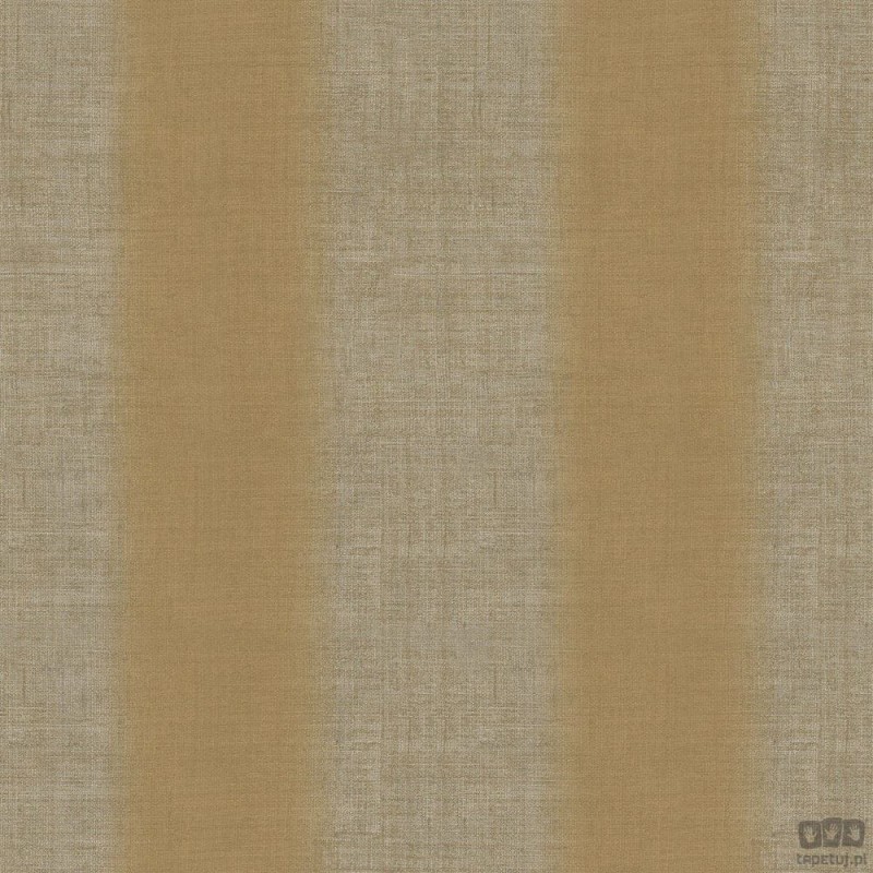 Szaro-brązowa tapeta winylowa ICH Wallpaper Deco Stripes w pasy