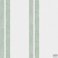 Tapeta ICH Wallpaper Deco Stripes flizelinowa w pasy zielony ecru