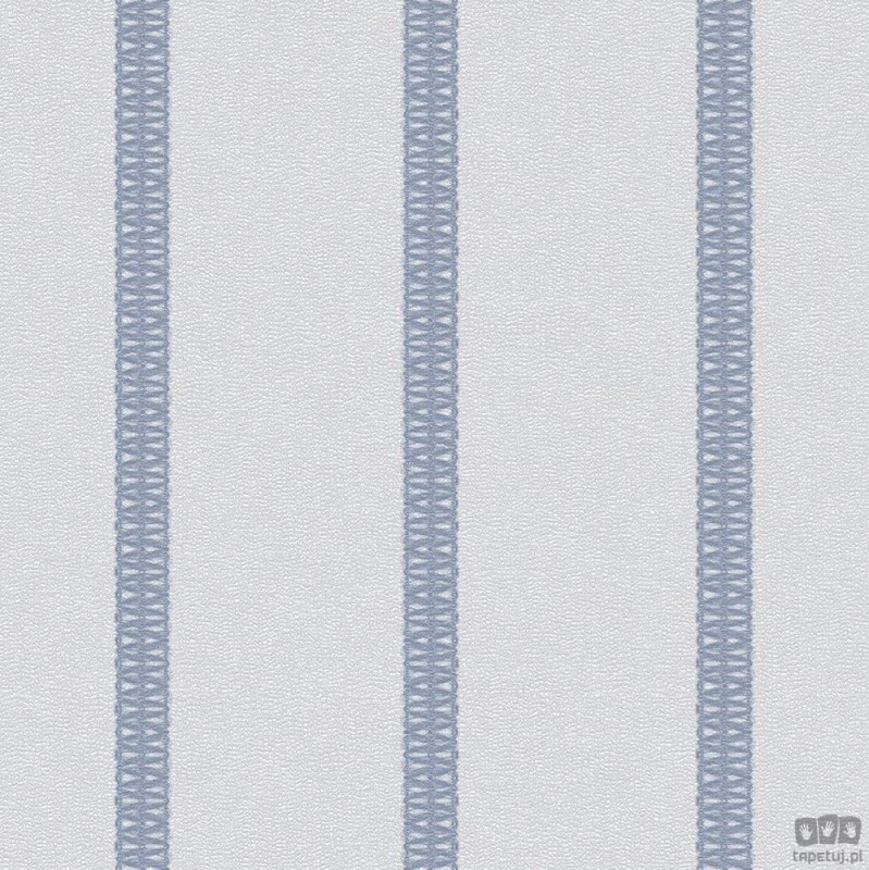 Tapeta na Flizelinie szaro-srebrna w paski ICH Wallpaper Deco Stripes
