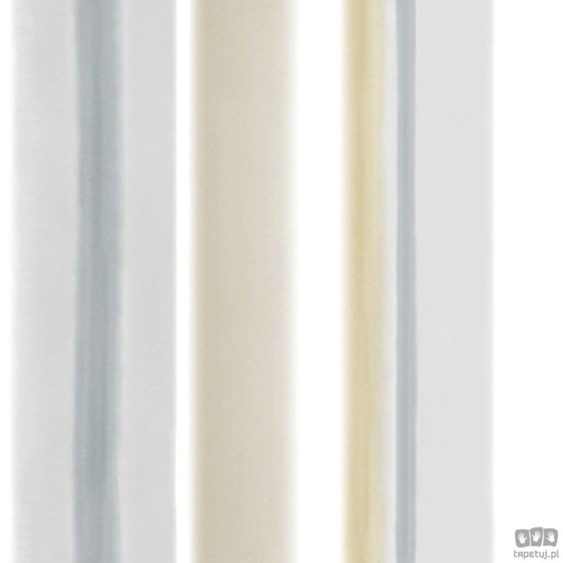Nowoczesna tapeta w paski ICH Wallpaper Deco Stripes beż biel szarość