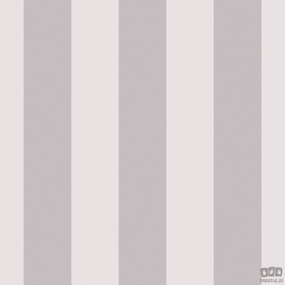 Tapeta w pasy na flizelinie ICH Wallpaper Deco Stripes srebrno-beżowa
