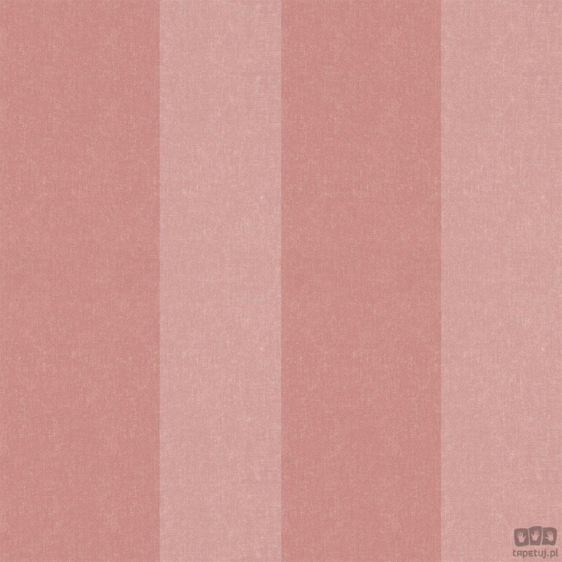 Tapeta w pasy na flizelinie różowa ICH Wallpaper Deco Stripes