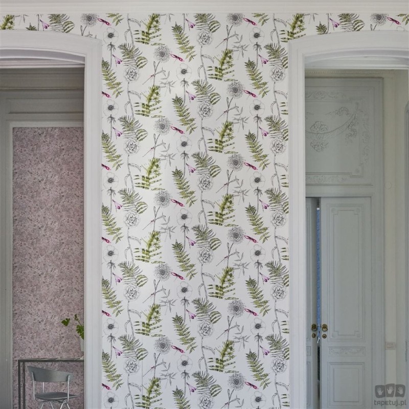 Flowers volume I PDG1022/04 tapeta ścienna Designers Guild