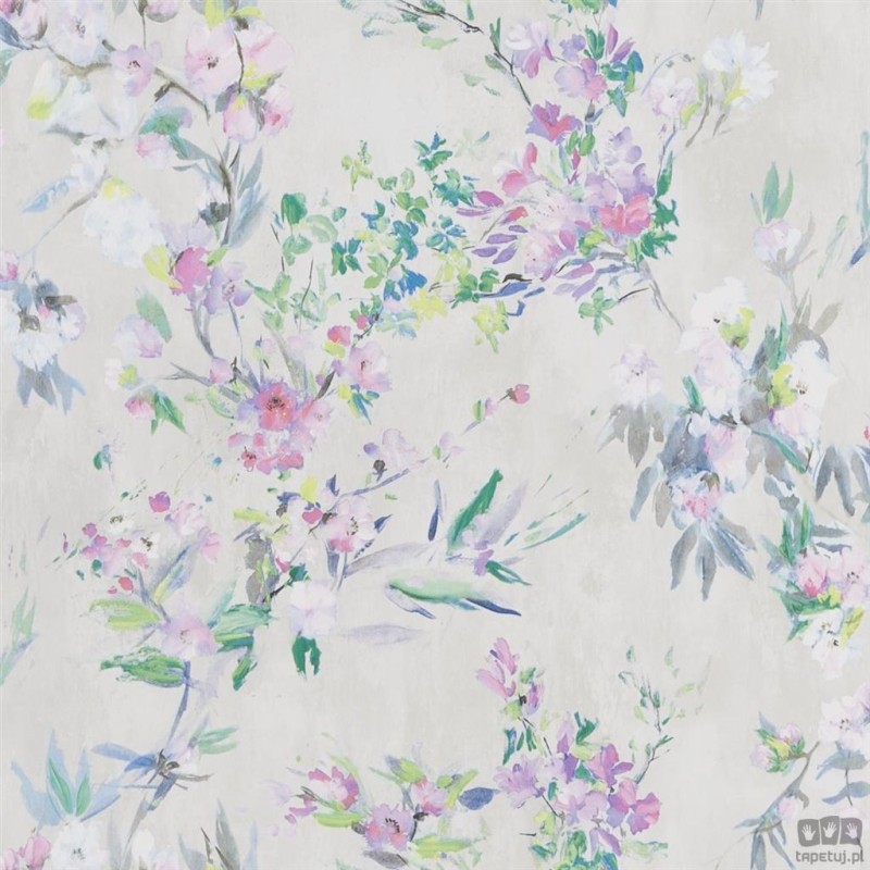 Flowers volume I PDG1024/04 tapeta ścienna Designers Guild