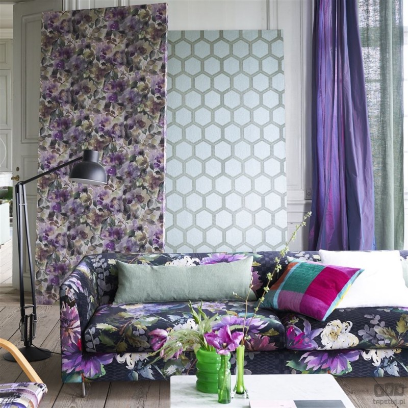 Flowers volume I PDG1062/03 tapeta ścienna Designers Guild